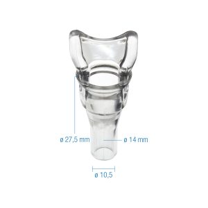 Visor de leche transparente adaptable a GEA Westfalia 7021-2188-020