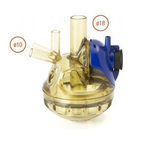 Colector adapt. a DeLaval TF100ML (92534080) Para línea media alta