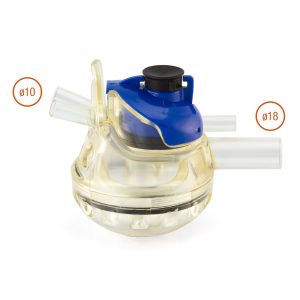 Colector adapt. a DeLaval TF100LL (92881280) Para línea baja