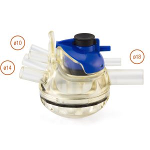 Colector adapt. a DeLaval TF100LL Para línea baja