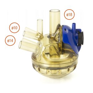Colector adapt. a DeLaval TF100ML Para línea media alta