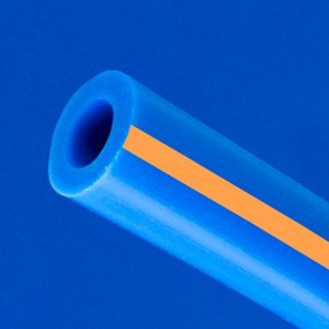 tubo silicona azul