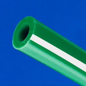 Tubo de silicona verde